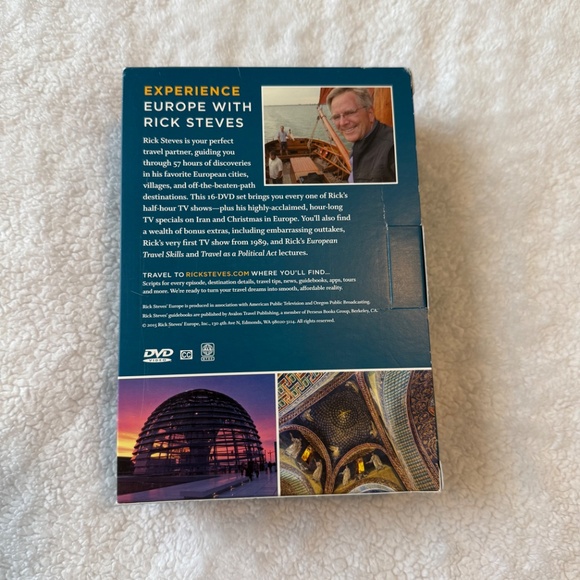 Rick Steves Europe DVD set - Picture 3 of 5